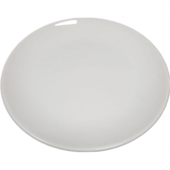 DINNER PLATE WHITE PORCELAIN  SIZE 10 INCH FOR HOTEL USE