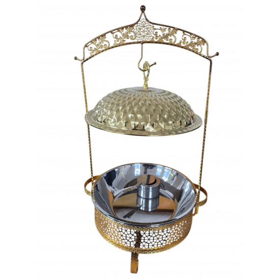 CHAFFING DISH BUFFET FANCY GOLD 6 LT