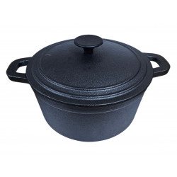 CAST IRON CASSEROLE 28 CM