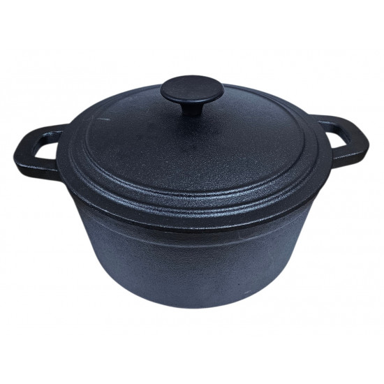 CAST IRON CASSEROLE 28 CM
