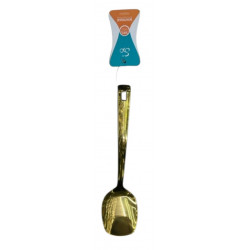 SPATULA GOLD SERVING SPOON SIZE 25 CM