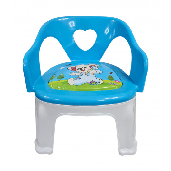 BABY CHAIR WITH COLOUR PRINTS ASSORTED COLOURS 
