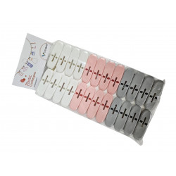 PEGS PLASTIC HIGH QUALITY TYPE PAK OF 24 PCS