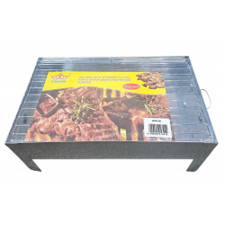 BBQ SMALL IRON TABLE TYPE OBLONG SIZE 39 X 23 X 15 CM