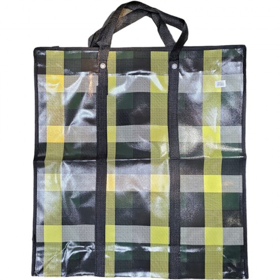 SHOPPING BAG WITH ZIP SIZE 65 X 70 X 16 CM
