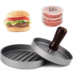 METAL BURGER PRESS 12 CM