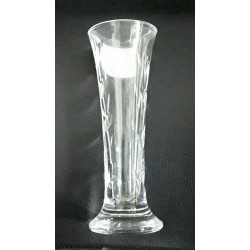 SMALL GLASS  BUD VASE 15 CM X 5 CM