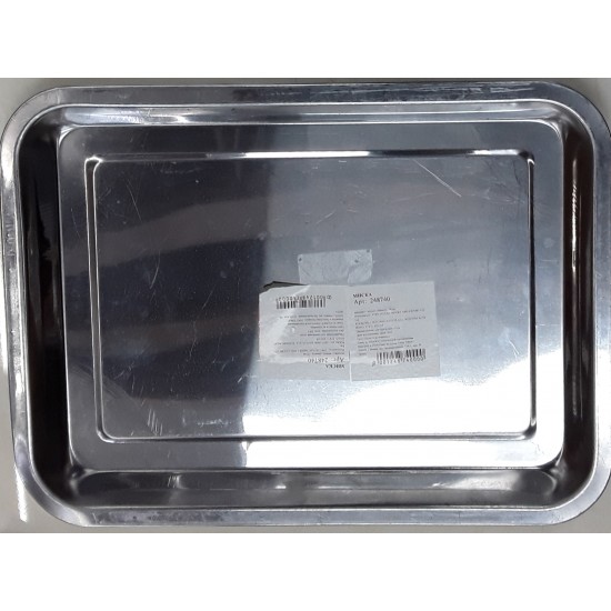 SS SHALLOW BAKING TRAY SMALL 36 X 27 X2 CM