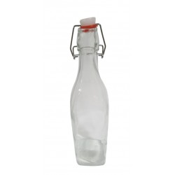 GLASS WATER BOTTLE SQUARE