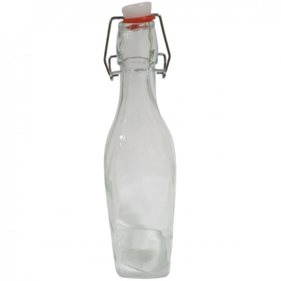 GLASS WATER BOTTLE SQUARE GLASS WATER BOTTLE SQUARE