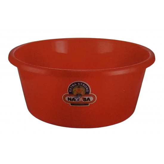 DEEP BASIN PLASTIC BOWL NAYASA BRAND 27 INCH X 11.5 DEEP  72 LITERS