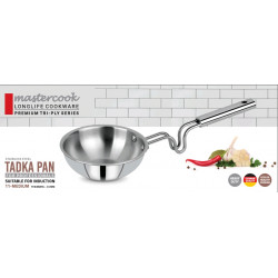 TRIPLY SS VAGARIA TADKA PAN NO 3  13 CM
