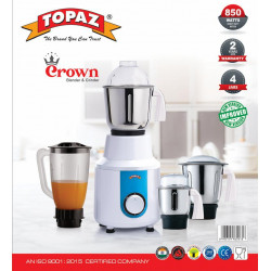 TOPAZ 850 WATT HEAVY DUTY BLENDER WITH NOW 4 JARS IMPROVED VERSION
