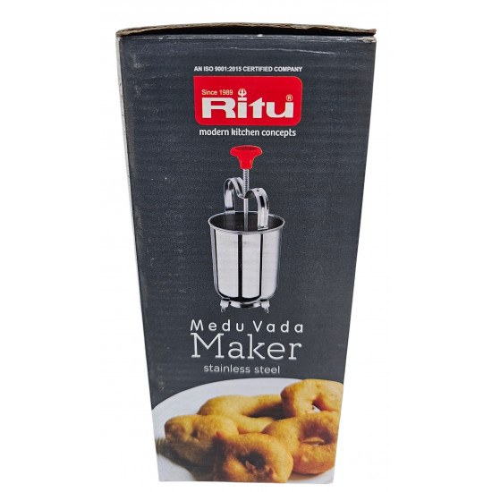 MEDU VADA MAKER  (DOUGHNUT MAKER ) STAINLESS STEEL 