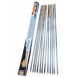 SS KEBAB STICH WITHOUT HANDLE 8 MM 24 INCH SQUARE