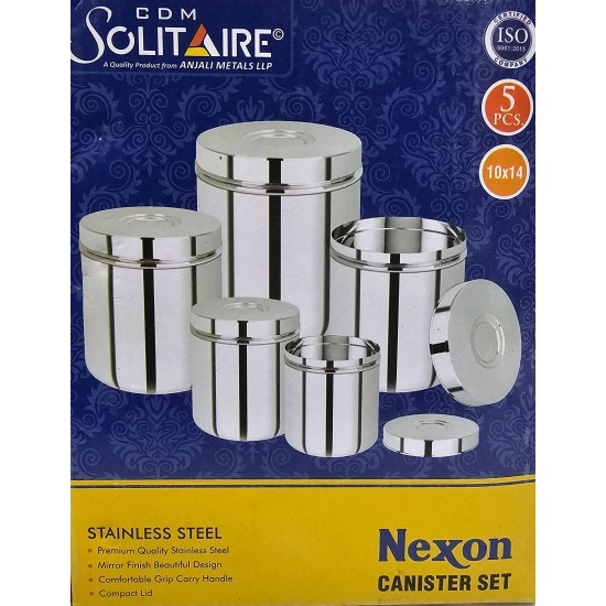 UBHA DABBA SET STAINLESS STEEL SIZE 10X 14