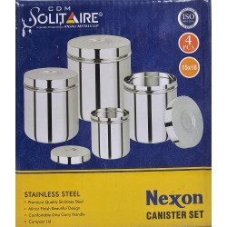 UBHA DABBA SET STAINLESS STEEL SIZE 15 X 18