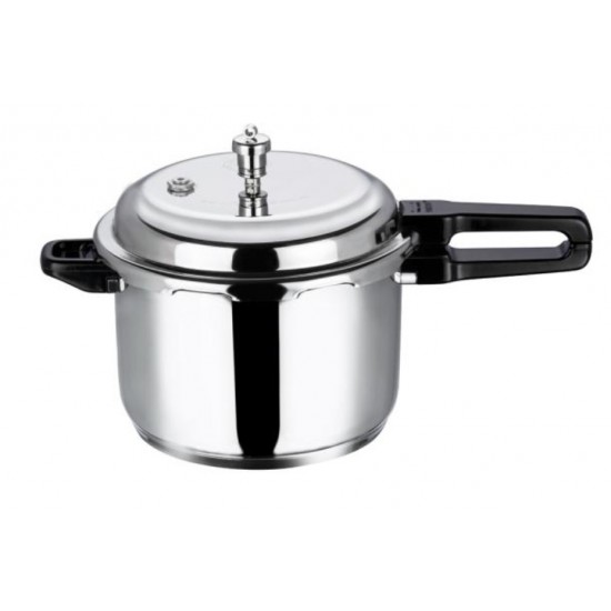 PRESURE COOKER STAINLESS STEEL 5 LT INDIAN HEAVY TYPE WITH INDUCTION