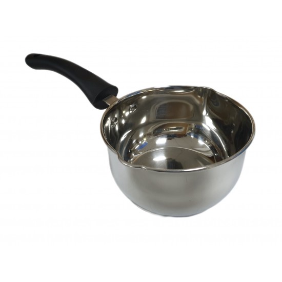 MILKPAN  STAINLESS STEEL WITH INDUCTION 14 CM