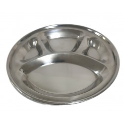 DIVISION TRAY STAINLESS STEEL  40 CM  6 SECTION