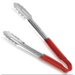 TONGS HEAVY TYPE 12 INCH RED