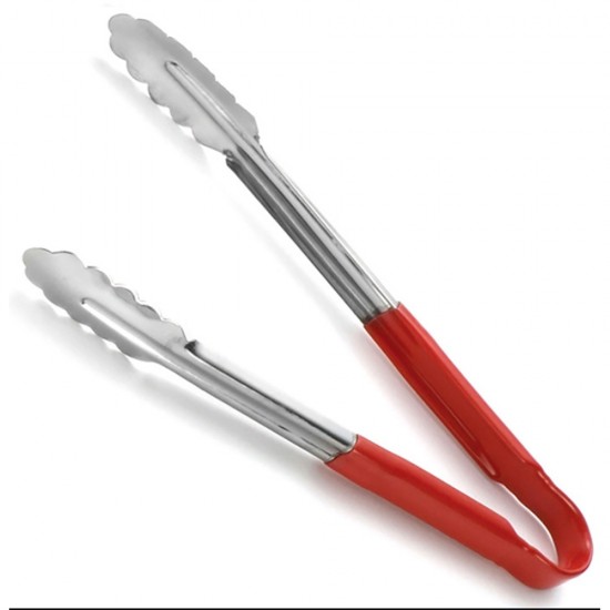 TONGS HEAVY  TYPE 15 INCH RED