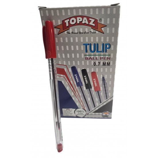 RED BALL PEN TULIP BRAND PACK OF 50 PCS