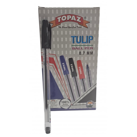 BLACK BALLPEN TULIP BRAND PACK 50 PCS