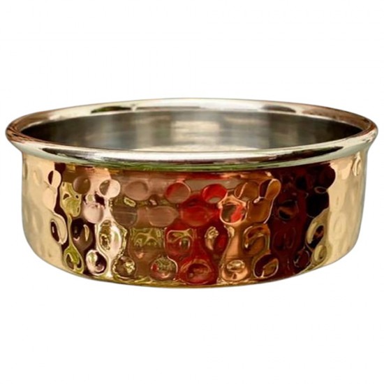COPPER STEEL BOWL VATI SIZE  8.3  CM