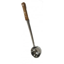 PUWA HEAVY TYPE STAINLESS STEEL WITH TEAK HANDLE SIZE 40 CM
