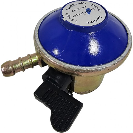 REGULATOR FOR GAS BOTTLE FOR BUTANE (BLUE)