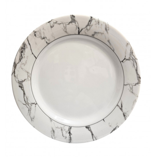 MELAMINE SIDE PLATE MARBLE DESIGN SIZE 7.75 INCH