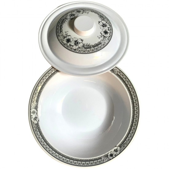 MELAMINE 9.25" CASSEROLE AND LID