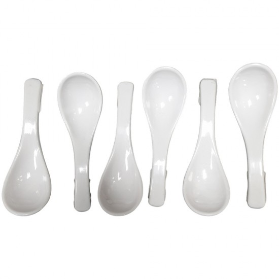 MELAMINE DESSERT SPOON NISHA PRINT 7.5 INCH MELAMINE DESSERT SPOON NISHA PRINT 7.5 INCH