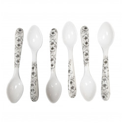 MELAMINE DESSERT SPOONS PAK OF 6 PCS 7.5 INCH