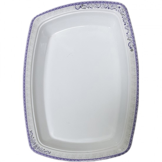 MELAMINE NISHA RECT PLATTER 11 INCH MELAMINE NISHA RECT PLATTER 11 INCH