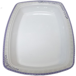MELAMINE NISHA RECTANGULAR PLATTER 15 INCH