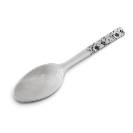 MELAMINE SERVING SPOON WITH DECAL SIZE 26 CM
