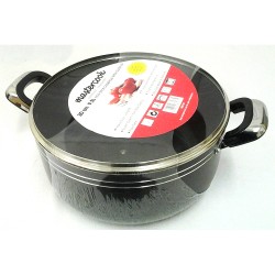 NON STICK CASSEROLE 32 CM WITH INDUCTION SHRINK PACK
