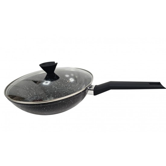 FRYPAN HEAVY TYPE FORGED WITH LID 24CM FRYPAN HEAVY TYPE FORGED WITH LID 24CM