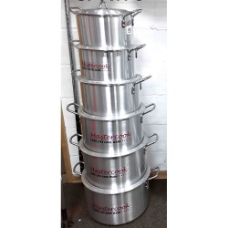 MASTERCOOK STOCK POT 5-10 6PC