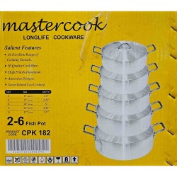 MASTERCOOK FISH POT SET 2-6