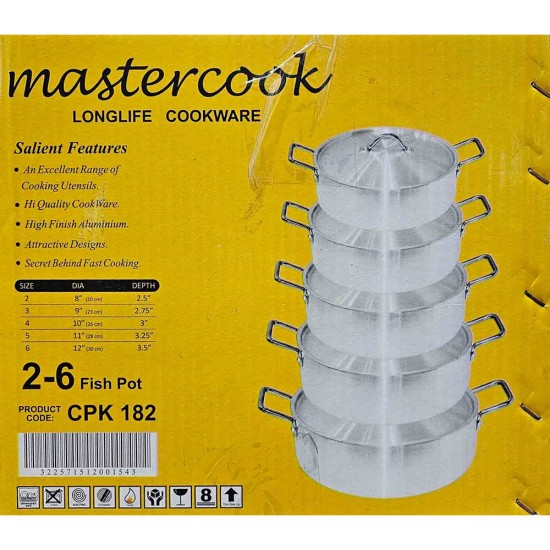 MASTERCOOK FISH POT SET 2-6 MASTERCOOK FISH POT SET 2-6
