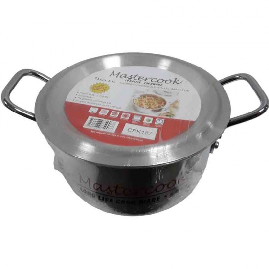 23CM ALUMINIUM CASSEROLE LOOSE- NO 3 23CM ALUMINIUM CASSEROLE LOOSE- NO 3
