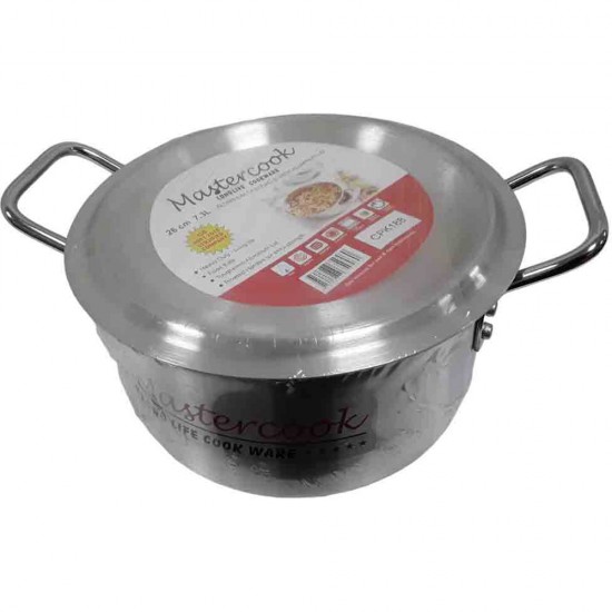 26CM ALUMINIUM CASSEROLE LOOSE- NO 4 26CM ALUMINIUM CASSEROLE LOOSE- NO 4