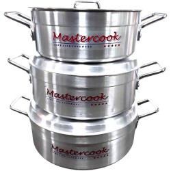 OUR MASTERCOOK BRAZING 28-32CM 3PC SET