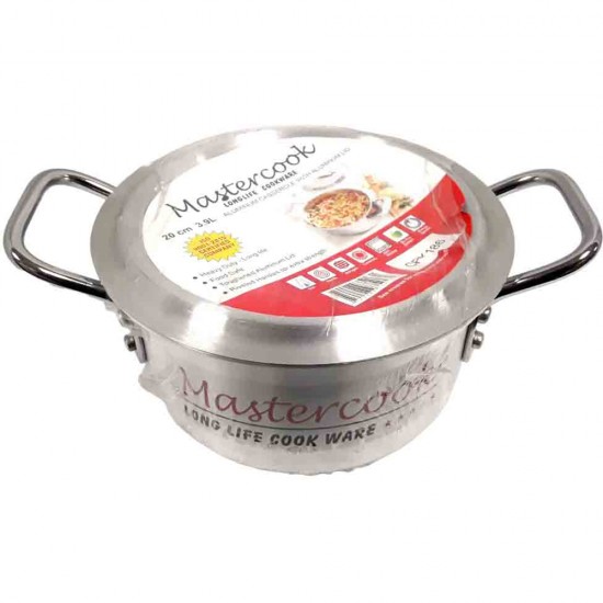 32CM ALUMINIUM CASSEROLE LOOSE NO 7