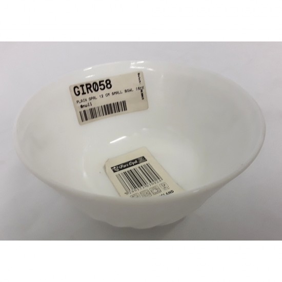 PLAIN OPAL 12 CM SMALL BOWL ROUND PLAIN OPAL 12 CM SMALL BOWL ROUND