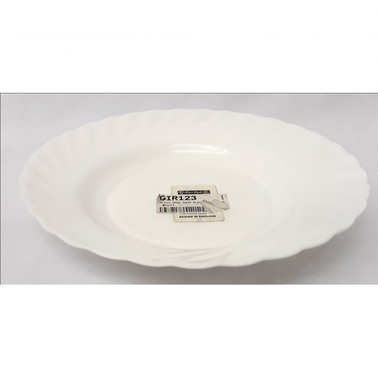 PLAIN OPAL SOUP PLATE ROUND PLAIN OPAL SOUP PLATE ROUND