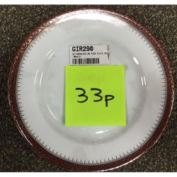 2G PORCELAIN RD SIDE PLATE DECAL 936/400